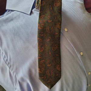 Vintage Silk Tie by OSCAR DE LA RENTA